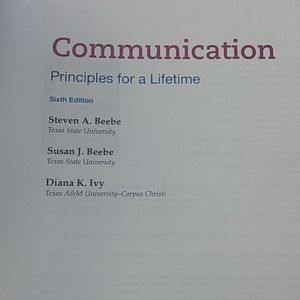 Communication: Principles for a Lifetime